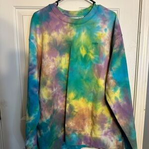 Obey Multicolor Tie-Dye Sweatshirt